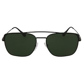 Prada Acetat-Sonnenbrille mit eckigem Rahmen Schwarz