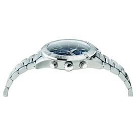 Versace-V-Chrono Bracelet Watch-Silvery,Metallic