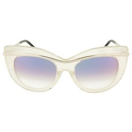 Gafas de sol ojo de gato Boucheron Blanco