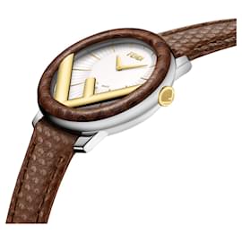 Fendi-Run Away Strap Watch-Metallic
