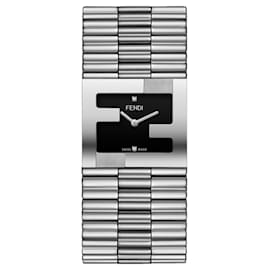 Fendi-Fendimania Diamond Watch-Silvery,Metallic