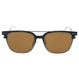 Bottega Veneta-Square-Frame Sunglasses-Black