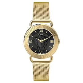 Versace-Medusa Bracelet Watch-Golden,Metallic