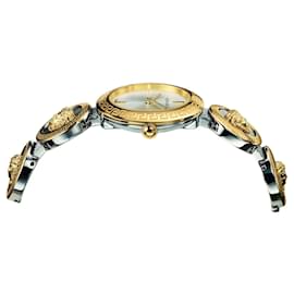 Versace-Medusa Stud Icon Bracelet Watch-Golden,Metallic