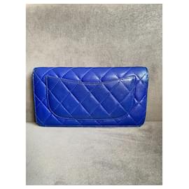 Chanel-portefeuilles-Bleu
