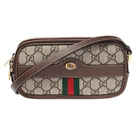 Gucci-Gucci Ophidia shoulder bag new-Brown