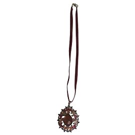 Autre Marque Monet Choker Necklace Pink Crystals Pink