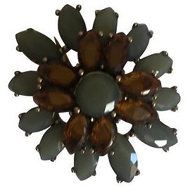 Autre Marque Monet crystal brooch Multiple colors