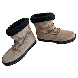 Aigle-Boots-Beige