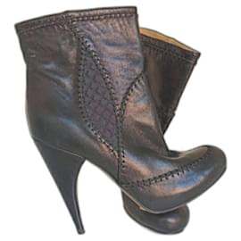 Bottines Galliano bottines Noir