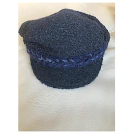 Chanel-Sombreros-Azul