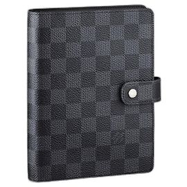 Louis Vuitton LV medium Ring agenda Grey