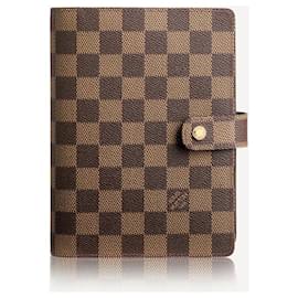 Louis Vuitton-LV Agenda cover damier-Brown
