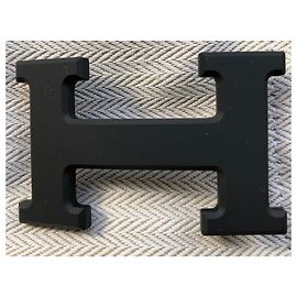 Fivela de cinto Hermès Preto