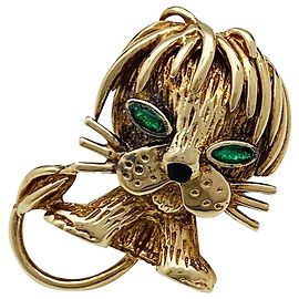 Autre Marque Pin "Lion" de Van Cleef & Arpels en oro y esmalte. Otro