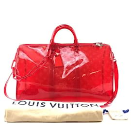 Louis Vuitton-Louis Vuitton Keepall 50 Bags-Red