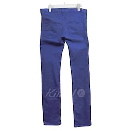 Dior-[Used] Dior Homme 5 Pocket Color Pants Blue Size: 28-Blue