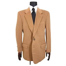 Christian Dior-[Used] [Christian Dior] 100% cashmere ♪ Single 2 button jacket (men's) Size54 Camel Brown-Brown