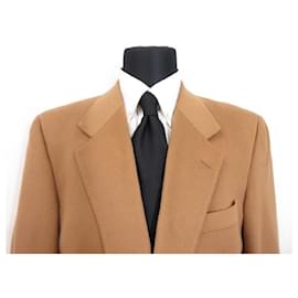 Christian Dior-[Used] [Christian Dior] 100% cashmere ♪ Single 2 button jacket (men's) Size54 Camel Brown-Brown