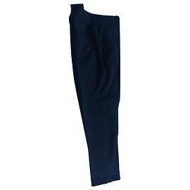 Calça preta de lã com renda The Kooples Preto