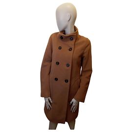 Pablo De Gerard Darel Wool and cashmere coat Pablo Gérard Darel Caramel