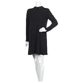 Ganni Kleid schwarz Schwarz