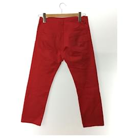 Dior-[Used] Dior HOMME ◆ 05SS / Eddie period / 5EH1011450 / Skinny pants / 27 / Cotton / RED [Men's wear]-Red