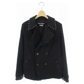 [Usato] JUNYA WATANABE COMME des GARCONS Pea coat P coat borchie nero / YW ■ OS donna Nero