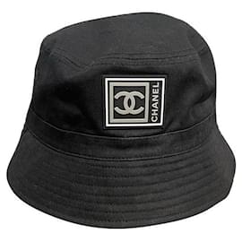 Chanel cappelli Nero Grigio