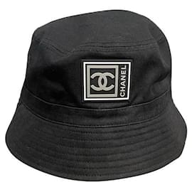 Chanel-Hüte-Schwarz,Grau