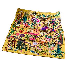 Hermès "der außergewöhnliche Gemüsegarten" Mehrfarben