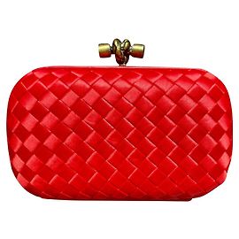 Bottega Veneta Knot Rosso