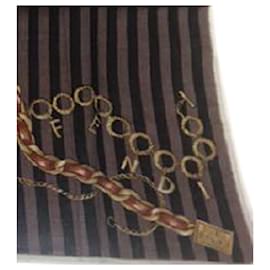 Fendi-[Used] FENDI handkerchief-Brown
