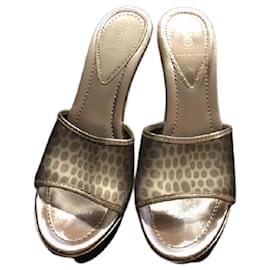 Fendi-[Used] FENDI sandals-Silvery