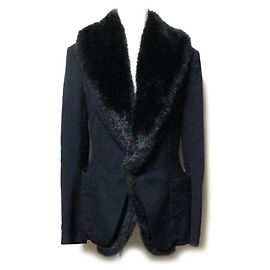 [Gebraucht] JUNYA WATANABE COMME des GARCONS JUNYA WATANABE COMME des GARCONS "M" 2000 Benutzerdefinierte Pelzjacke (Schwarze Farbe) 125196 Schwarz