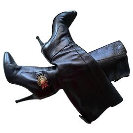Burberry bottes Noir