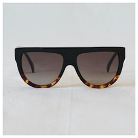 Céline-Sunglasses-Brown,Black