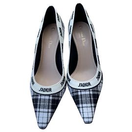 Dior Talons Noir Blanc cassé