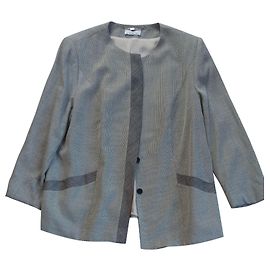 Givenchy Jacke aus Wolle und Viskose in Grau Grau