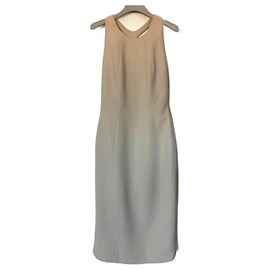 Thierry Mugler Vestidos Bege