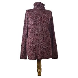 Autre Marque Blusa Polo Peruvian Connection Manga Comprida Roxa Multicor Roxo