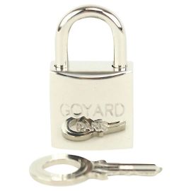 Goyard Cadena com chave e fechadura prateada Outro