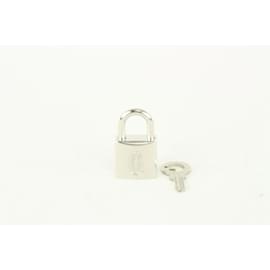 Goyard-Silver Lock and Key Set Cadena Bag Charm-Other