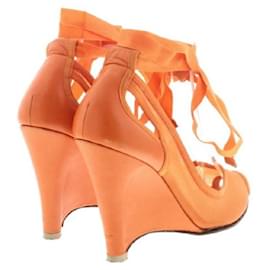 Fendi-[Used]  FENDI pumps Ladies-Orange