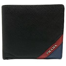 Prada-PRADA wallet-Navy blue