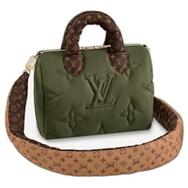 Louis Vuitton-LV speedy 25 Cuscino-Verde scuro