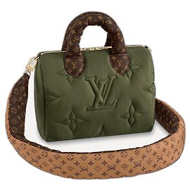 Louis Vuitton LV speedy 25 Oreiller Vert foncé