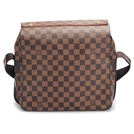 Louis Vuitton-Louis Vuitton Damier Ebene Naviglio in brown Coated/Waterproof canvas-Brown
