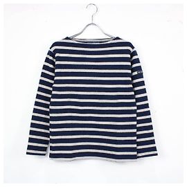 [Gebraucht] Saint James | Pullover aus komprimierter Wolle | T0 | Marine / Grau Grau Marineblau
