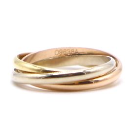 Cartier 18k Tamaño del anillo Trinity Trinity 53 Multicolor